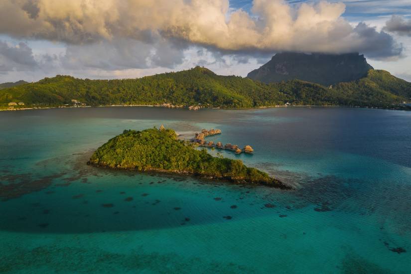 Photo - Polynésie Française - Vue du ciel - Bora Bora #249